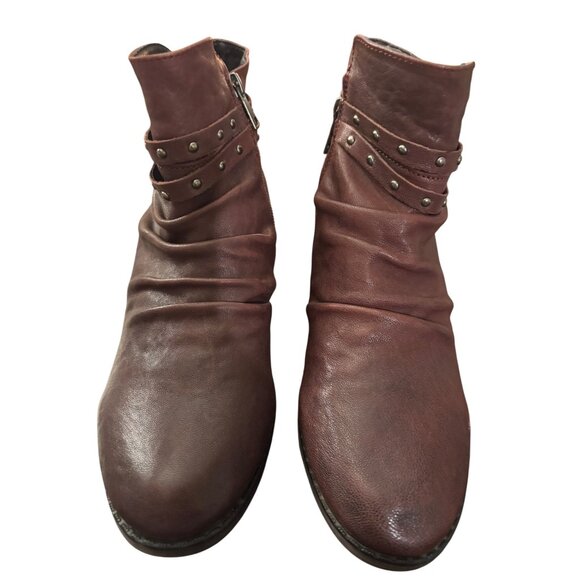 Womens Brown Women's Propet Roxie Brown Leather Ankle Boots - Picture 6 of 16